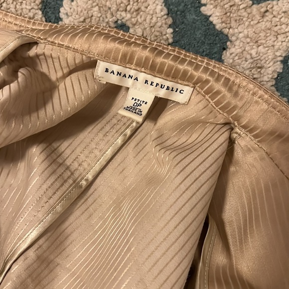 Banana Republic | Gold striped blazer - Picture 7 of 7